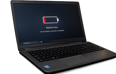 Imagem de notebook junto com ssd