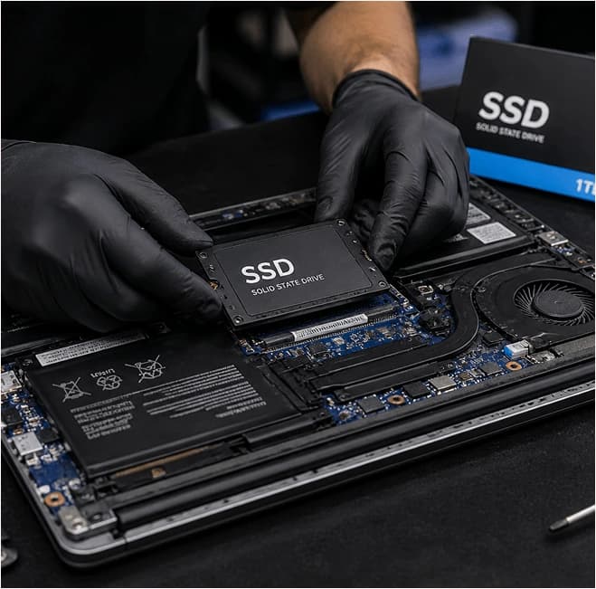 Instalação de SSD em notebook